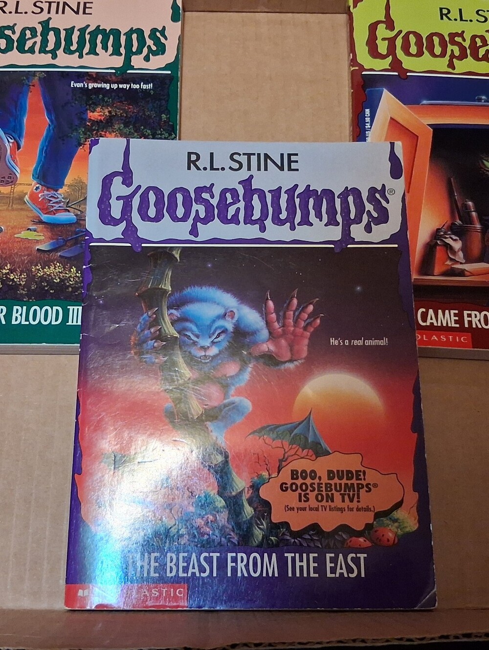 R.L. Stine Goosebumps book lot 29 Monster Blood 3, It Came From Beneth The Sink